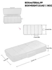 PRO BEROS Proberos 5 件裝專業魚餌沉沒米諾魚帶羽毛高音鉤 5.6 厘米/2.2 英寸人造硬餌 - 彩色 - 查看 7