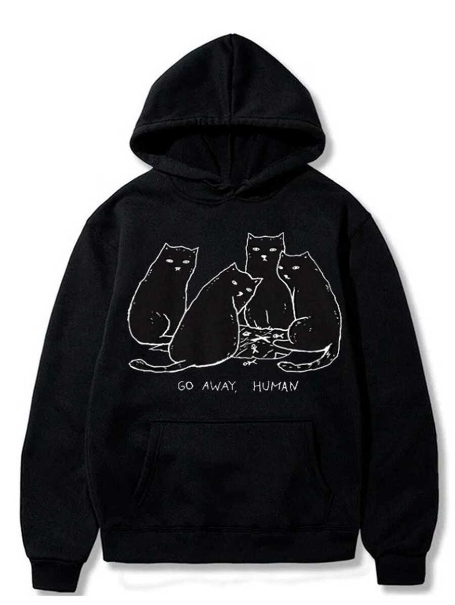 Men Sweatshirts - 杏色 - 查看 1