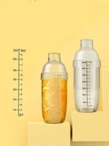 1pc Cocktail Shaker Handmade Lemon Tea Tool Set With Shaker, Milk Tea Shop Hand Shaking Pot - Multicolor - View 1