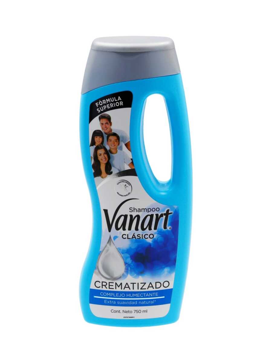 Vanart clásico shampoo crematizado 750 ml - Azul - Ver 1
