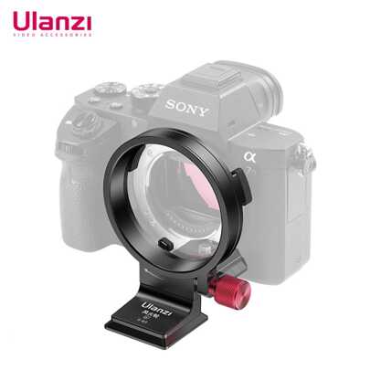 Kit di piastra di montaggio orizzontale-verticale rotante Ulanzi S-63 Arca compatibile con fotocamere DSLR A7 III/A7R V/A7 IV/A7S III/A7R IV