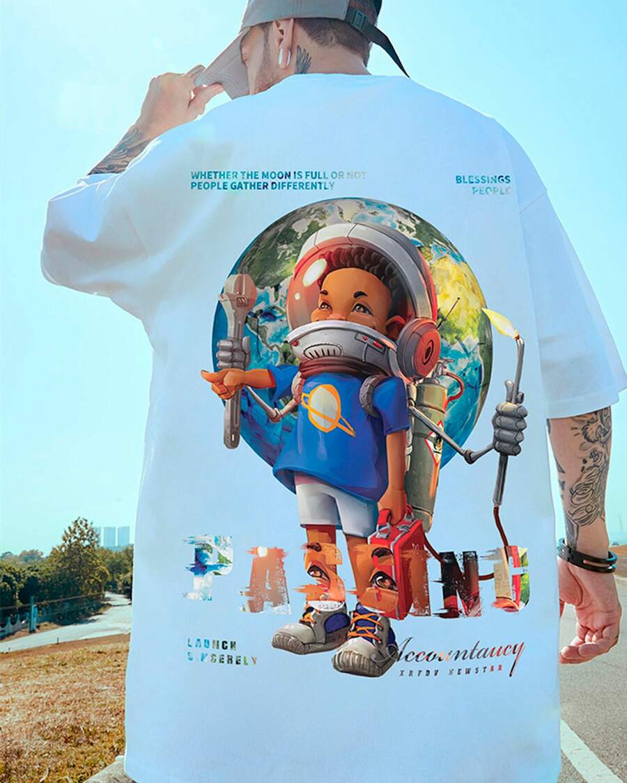 Men Shirts - 白色 - 查看 1