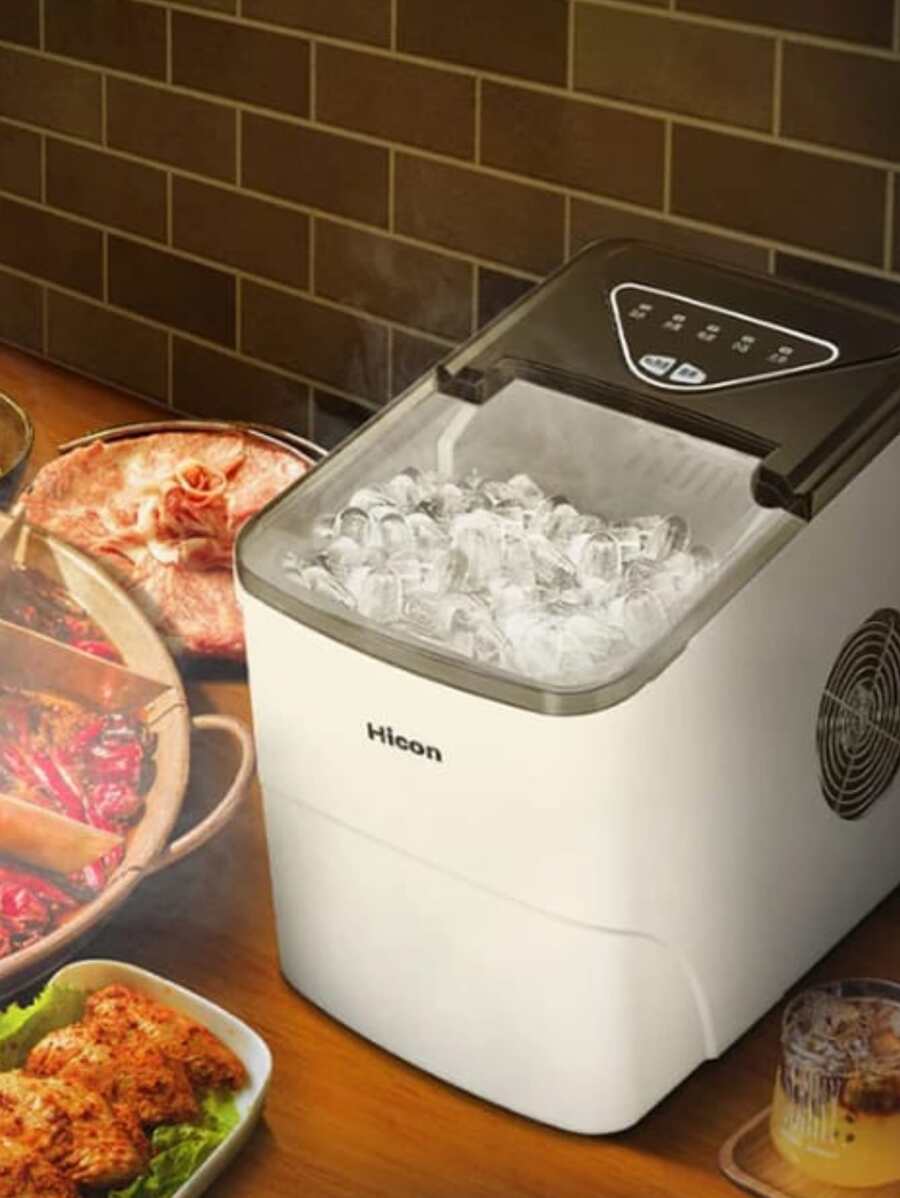 Mini hielera portátil  de plástico - Multicolor - Ver 1