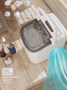 Mini hielera portátil  de plástico - Multicolor - Ver 6