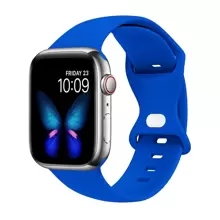 1 Stück Unisex Mode Lässig Silikon Schmetterling Schnalle Uhrenarmband, kompatibel mit 38mm 40mm 41mm 45mm 46mm 44mm 42mm 49mm, weich bequem wasserdicht Armband kompatibel mit Serie SE8/7/6/5/4/3/2/1 Ersatz Smart Watch Band Zubehör