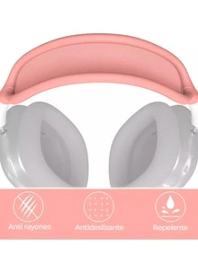 Almohadilla Funda Para Diadema Compatible Con A ir P ods Max - Rosa - Ver 3