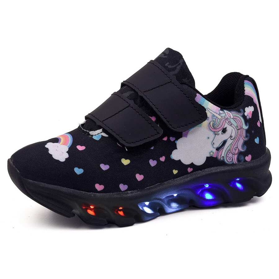 CALCADOS LGHT LIGHT Kids Hiking Shoes - Black - View 1