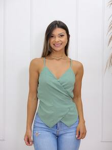 Women Tank Tops & Camis - 綠色 - 查看 1