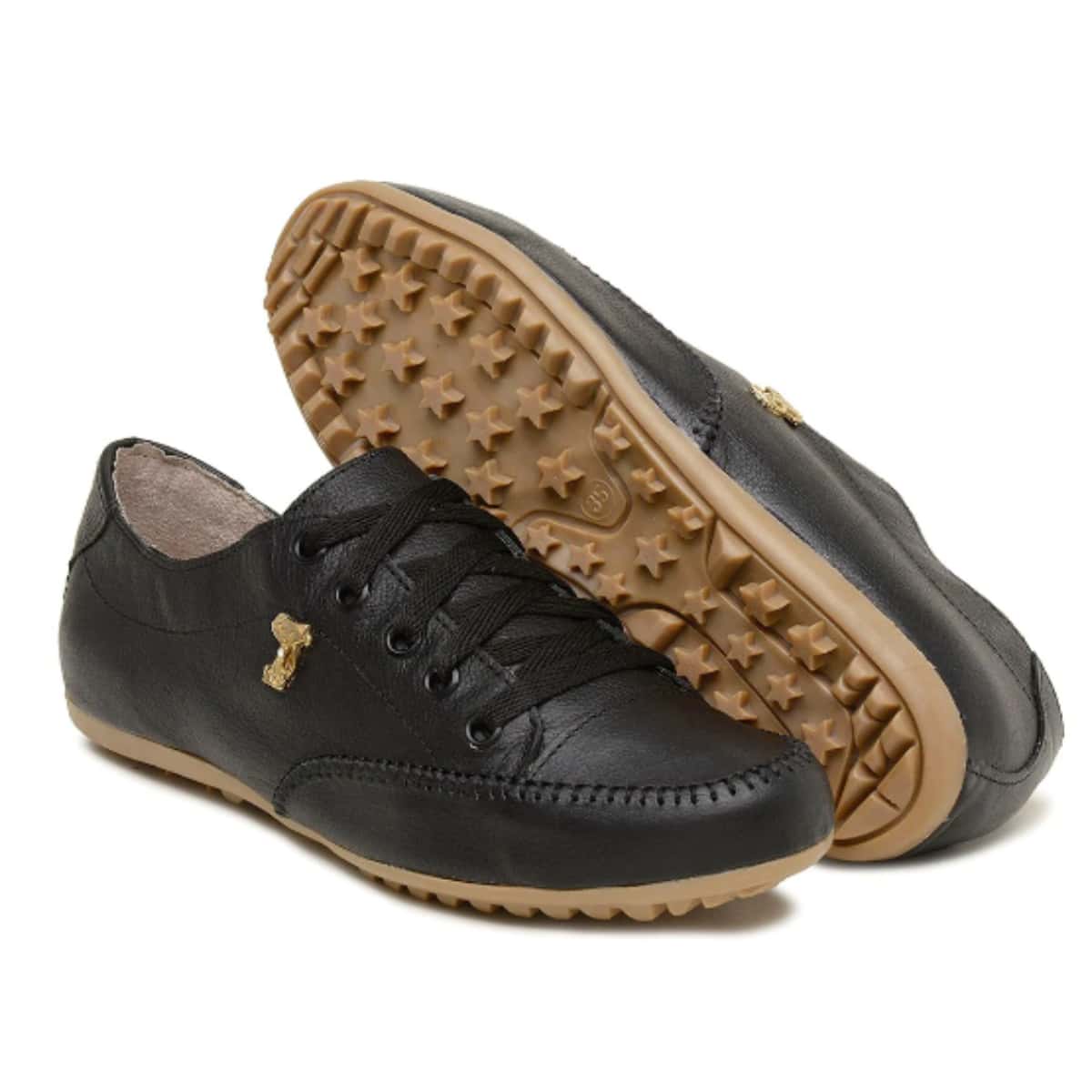 Women Casual Shoes - 黑色 - 查看 1