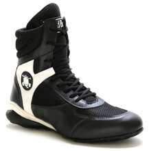 Men Fitness & Cross Trainer Shoes - Blanco y Negro - Ver 3