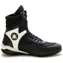 Men Fitness & Cross Trainer Shoes - Blanco y Negro - Ver 2