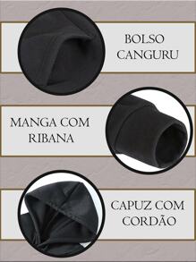 Men Sweatshirts - 杏色 - 查看 4