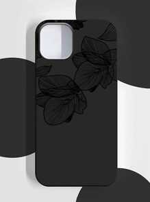 黑色手機殼,適用於多種蘋果和三星機型 - 黑色 - 查看 1