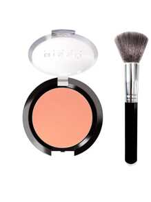 Rubor Bissu contorneador con Brocha  Colorete Líquido Color Resistente Al Agua Mate De Larga Duración Con Polvo Resaltador Rosa, Coral, Pincel - Kit De Regalo De Maquillaje Para Mujeres - 5 - Ver 1