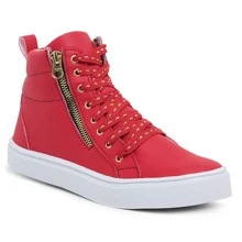 Women Fashion Boots - 紅色 - 查看 6