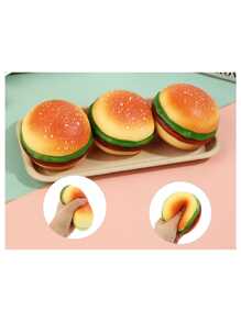 CAJA SQUISHY HAMBURGUESA 12 PIEZAS - Naranja - Ver 3