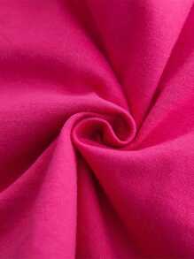 Young Girls' Pink Unicorn Embroidered Dress