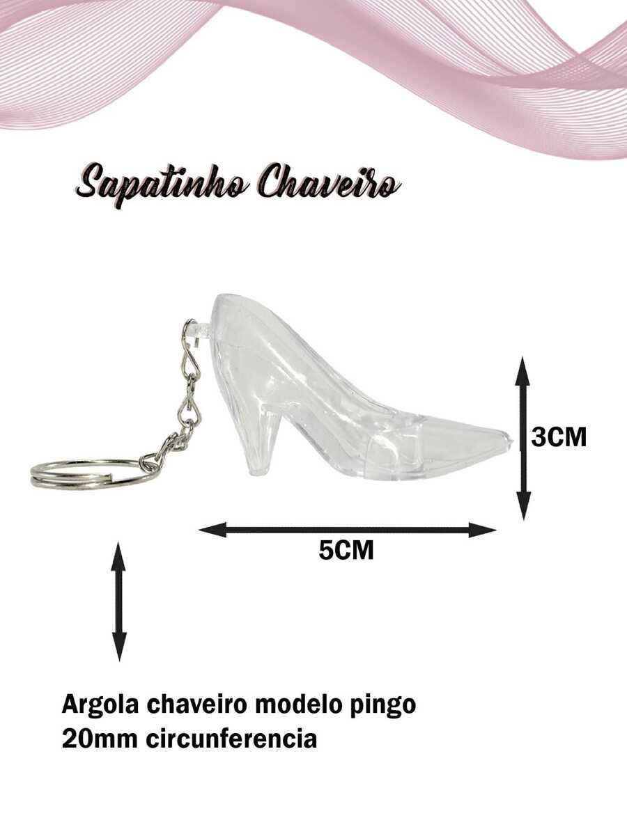 Keyring Party Favor Packs - Trong suốt - Xem 1