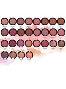 Rubor Bissu contorneador con Brocha  Colorete Líquido Color Resistente Al Agua Mate De Larga Duración Con Polvo Resaltador Rosa, Coral, Pincel - Kit De Regalo De Maquillaje Para Mujeres - 5 - Ver 2
