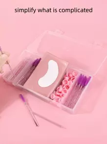 klimonla Hộp đựng dụng cụ nối mi hình chữ nhật trong suốt 5 ngăn có nắp lật, hộp đựng đồ bằng nhựa trong suốt, thích hợp cho phòng ngủ, nhà cửa, phòng tắm, phòng màu hồng, trang trí phòng khách, đồ dùng du lịch, túi quà tặng, quà tặng cho mẹ, bố, nam giới, bạn bè, giáo viên, sinh nhật, đám cưới, bàn làm việc, kệ, phụ kiện, hộp quà, quà tặng vui nhộn, hộp đựng đồ, hộp trang sức, túi nhỏ, hộp đựng cọ trang điểm, giá đựng cọ, hộp đựng nước hoa, túi đựng đồ, quà tặng cho phụ nữ, quà Giáng sinh, ý tưởng quà tặng cho phụ nữ, trang trí phòng. - Trong sáng - Xem 3