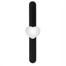 1pc Silicone Magnetic Snap Hair Clip & Bracelet, Heart Shaped For Multi-colors To Choose