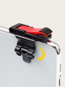 2pcs Mobile Game Controller, Assist Shooting Gamepad - Black - View 4