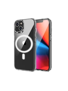 Transparent Rigid Case With Magnetic Ring For IPhone Cell Phones - Iphone 13 - 查看 1