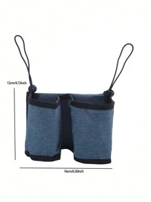 行李旅行杯架 解放双手旅行行李饮料袋 旅行杯架 适合所有套装 旅行水瓶架 户外旅行收纳袋 小型行李箱配件 家居巡航必需品 旅行包 迷你便携式旅行收纳袋 便携式假日收纳袋