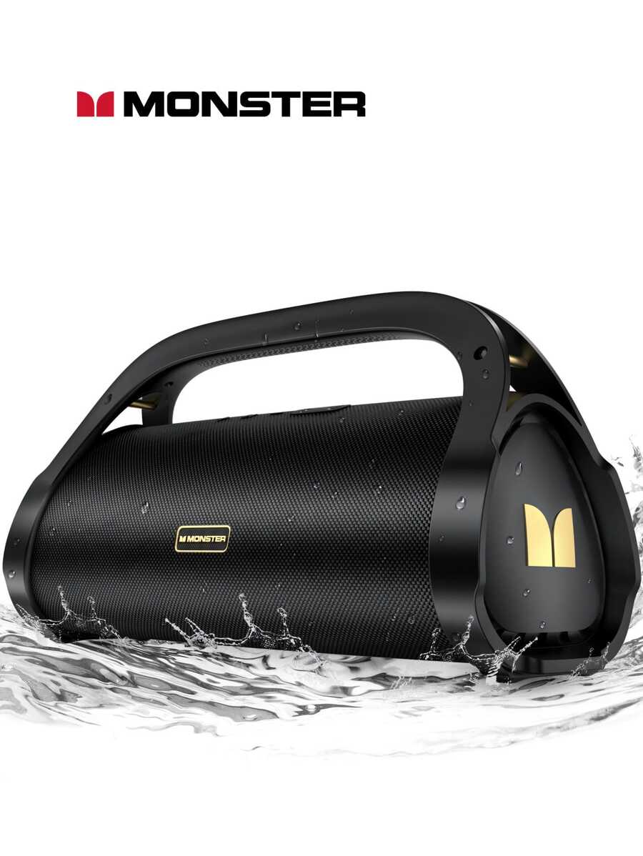 Monster Monster Adventurer Max Portable Bluetooth Speaker, IPX7 ...