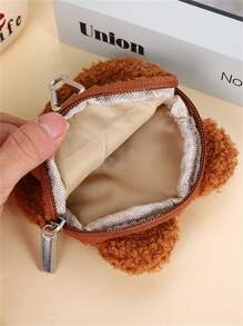 2pcs Cute Plush Wallet & Purse For Kids, Random Color - Multicolor - View 5