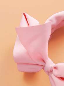 Cinta Para El Cabello Con Lazo Rosa Para Niños - Rosa - Ver 4