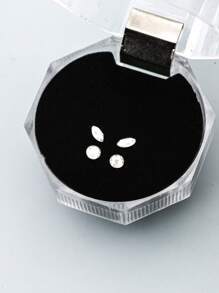 1 Box Of Y2k Butterfly Rhinestones For Teeth (note: Glue Not Included, Please Buy Separately) - White - View 3