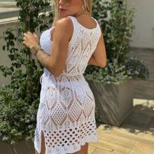 Women Cover Ups - 白色 - 查看 2