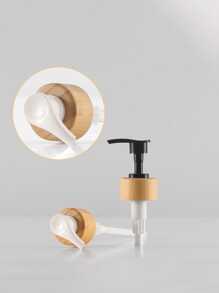 1pc White 300ml High Transparency Lotion Dispenser Bottle - White - View 4