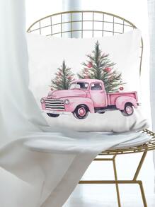 1 Miếng Giáng sinh Loạt In hoa kỹ thuật số Vỏ gối Với Mẫu - màu sắc - Xem 4