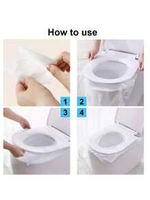 30入組一次性馬桶墊:孕婦、老年人和旅客的便攜馬桶墊——必備的飛機和露營用品
