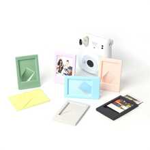 Mini Photocard Holder Desktop Stand, Clipping Album Decor For Desk Decoration - Pink - View 3