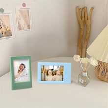Mini Photocard Holder Desktop Stand, Clipping Album Decor For Desk Decoration - Pink - View 5
