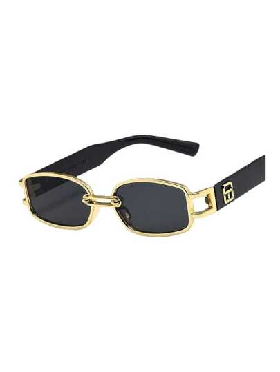 新款时尚复古眼镜男女款品牌设计师复古长方形眼镜男女流行彩色方形眼镜学院风返校季