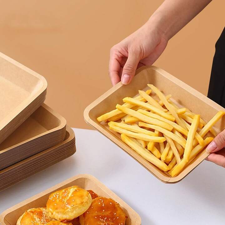 Rectangle Shaped Food