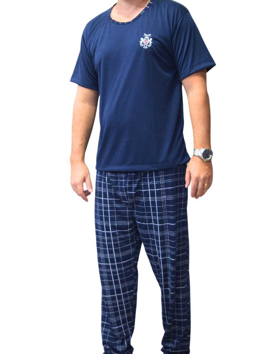 Men Loungewear Onepieces - 藏蓝色 - 查看 1