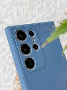 1 ốp lưng điện thoại TPU màu trơn chống rơi vỡ, có phần bảo vệ camera nhô cao, tương thích với iPhone, , , 11/12/13/14/15 ProMax, S22/23/24+, UA04/A05/A14/A15/A24/A25/A34/A54S, , OPPO, VIVO, Redmi Note13 Pro/13c/A3. Chống nước, chống sốc, chống trầy xước, phiên bản quốc tế, không phải phiên bản nội địa. - Màu xanh bụi bặm - Xem 7