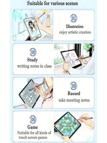 二合一触控手机触摸屏笔发光手写笔手机平板电脑金属电容笔返校 - 查看 7