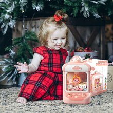 1pc Mini Clip Doll Machine The Perfect Gift For Kids Of All Ages, Improve Your Child's Hands-On Ability With Fun Claw Machine Educational Toy, Small Household Toy Vending Machine Candy Machine For Birthday Christmas Gift (Batteries Not Included) - Pink - View 8