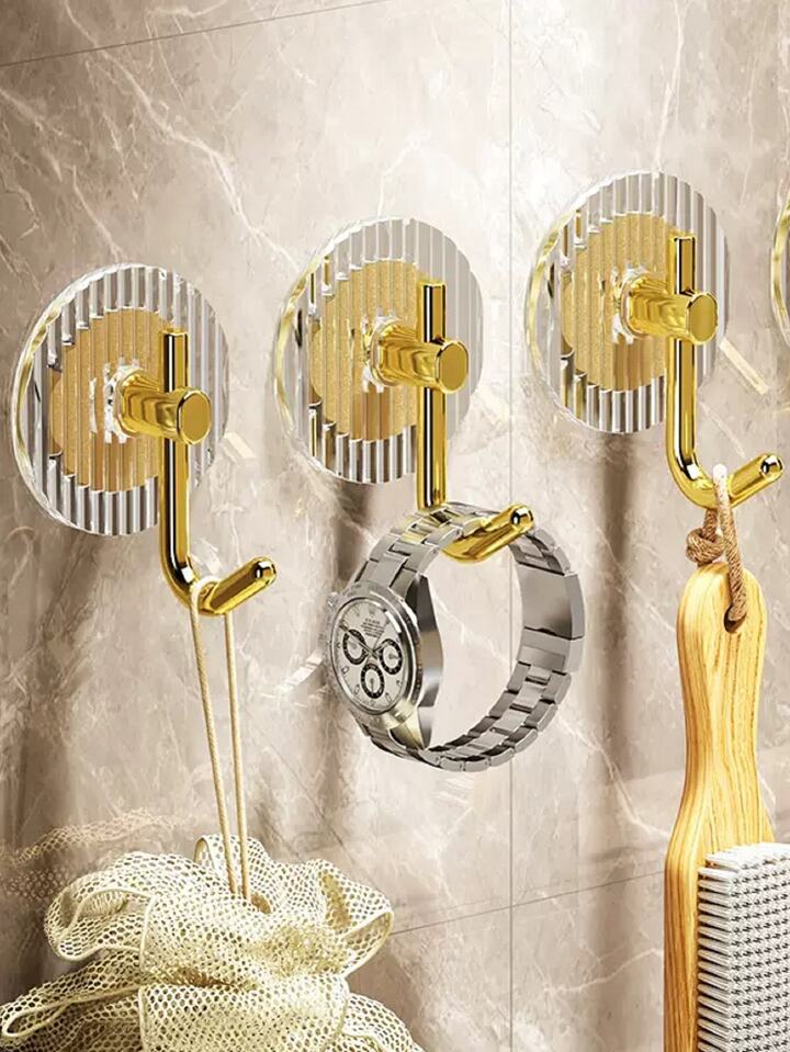 Gold adhesive hooks sale