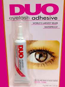 Pegamento Para Pestañas Kit De 3 Piezas - Negro - Ver 2