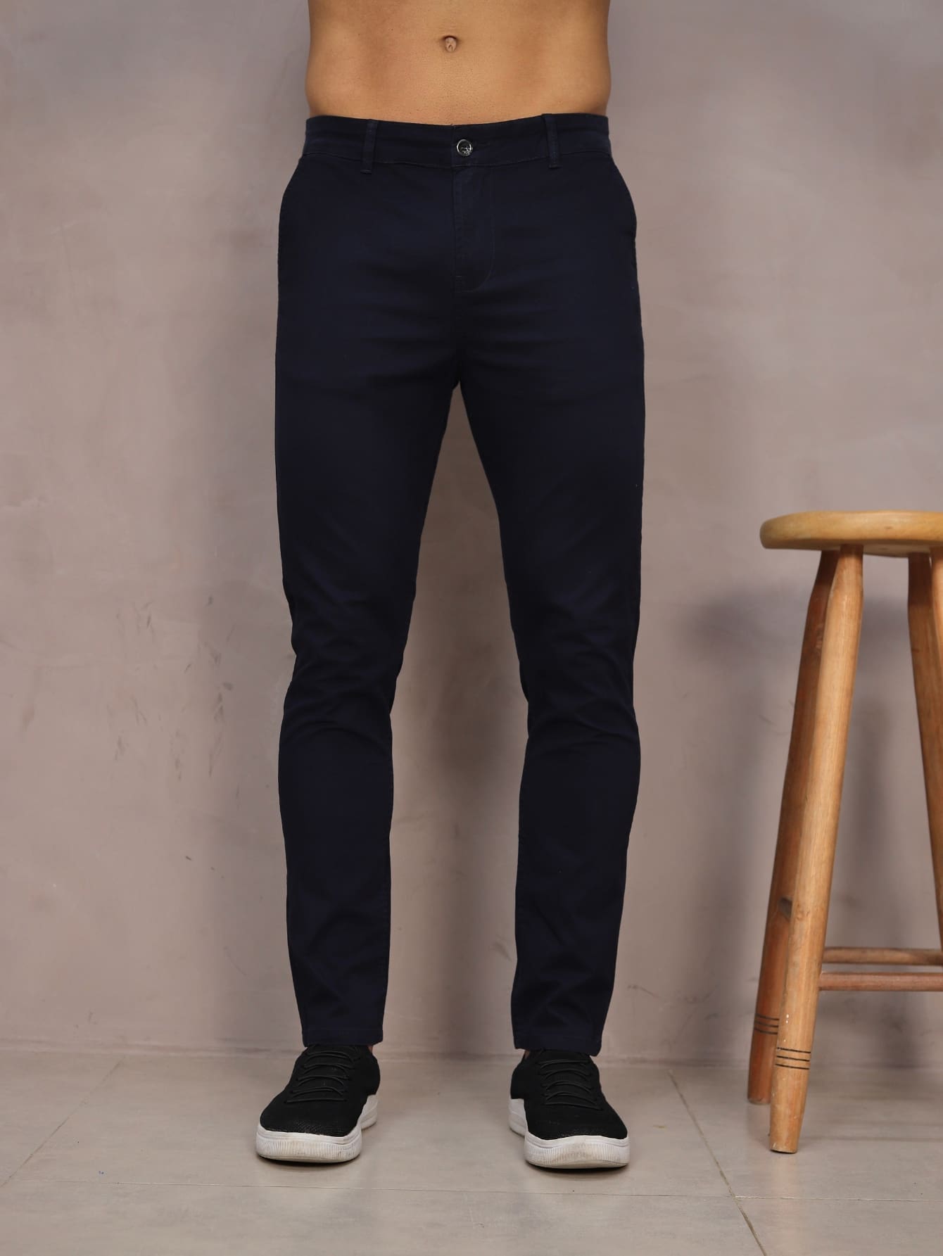 Men Jeans - 藍色 - 查看 1