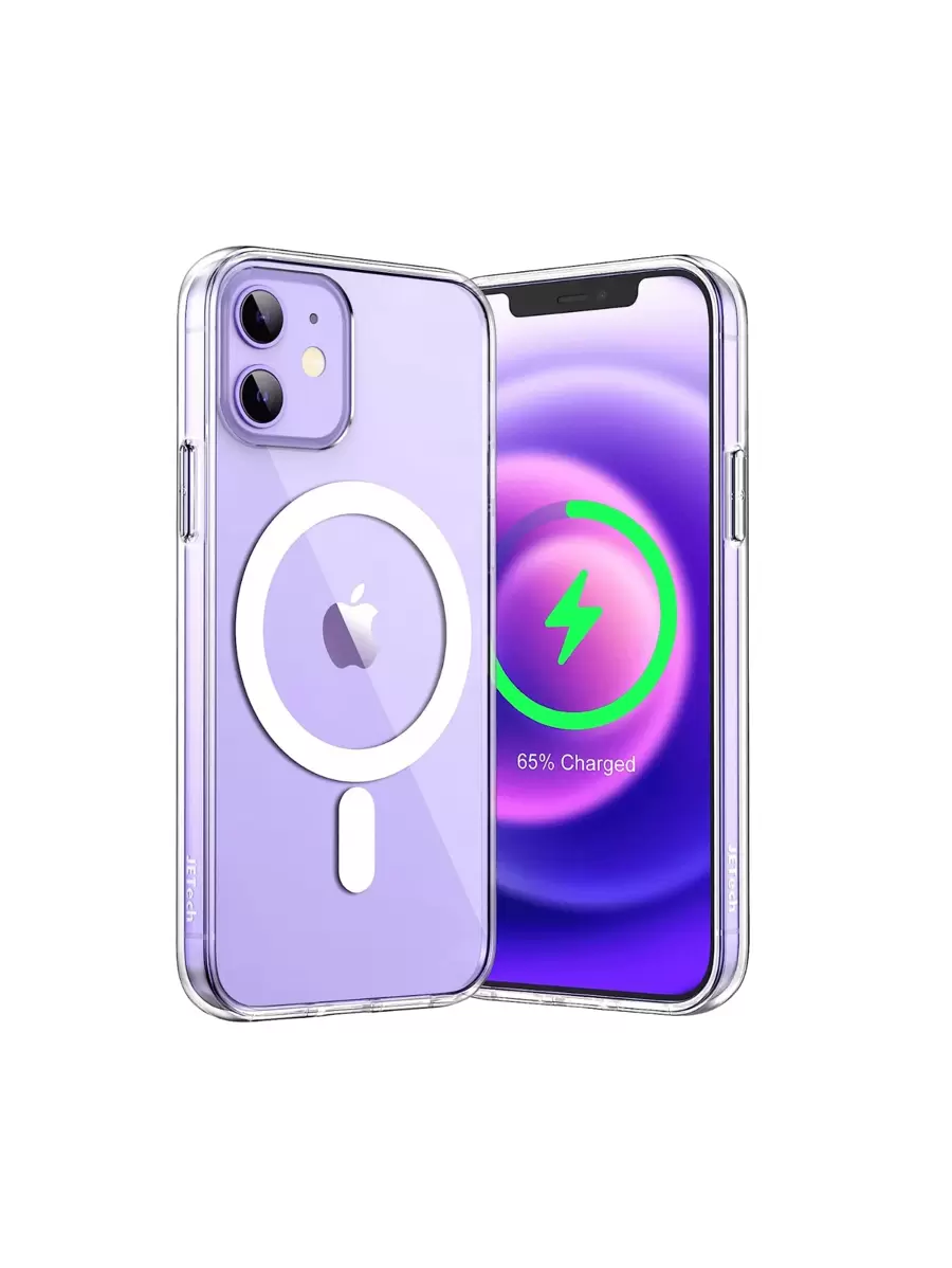 Transparent Rigid Case With Magnetic Ring For IPhone Cell Phones - iPhone 12 Mini - 查看 1