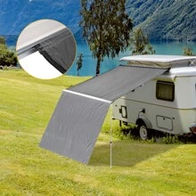 LAGarden Yescom Car Side Awning Rooftop Pull Out Tent Shelter PU2000mm UV50+ Shade SUV Outdoor Camping Travel - Grey - View 5