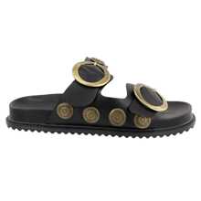 Women Flat Sandals - màu đen - Xem 3